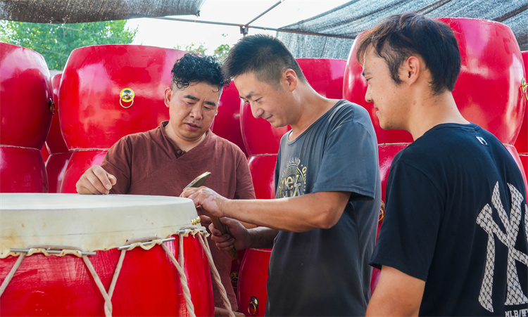 第26期缑氏马屯传统制鼓技艺
